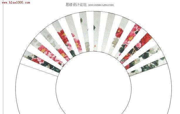 CorelDRAW绘制逼真的折扇教程